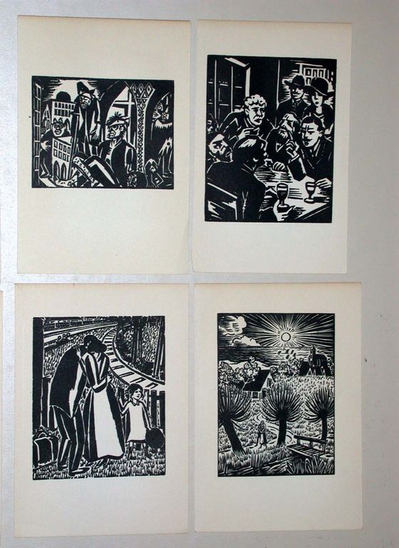 Verzameling houtsneden Frans Masereels 1929 kopen? Bied vanaf 250!