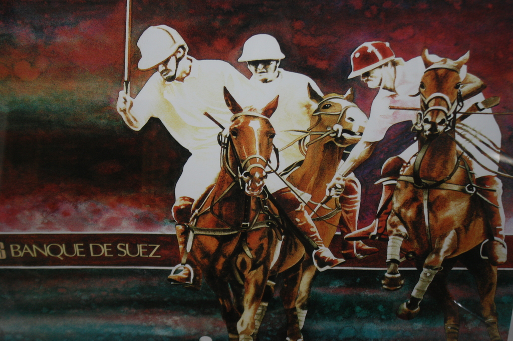 RENÉ BRONE - POLOSPELERS - LITHO + CERTIFICAAT verkocht voor € 75!