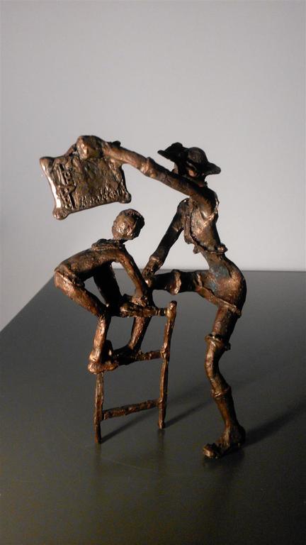 Birgitte van den Houdt sculptuur verbronsd tin kopen? Bied vanaf 5!