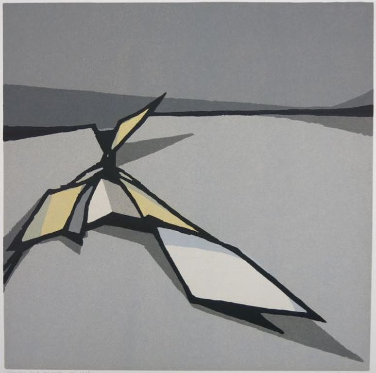 Fon Klement: Boardsnede, Paysage verkocht voor € 90!