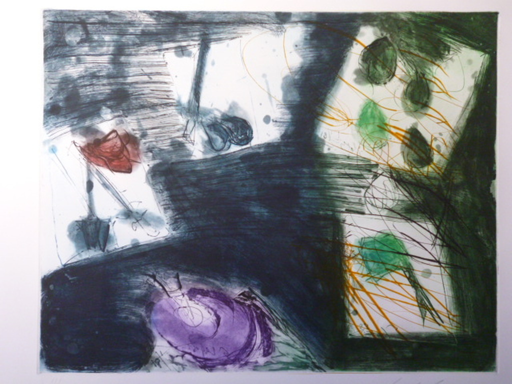 Ger Lataster - kleurenets - Abstract verkocht voor € 100!