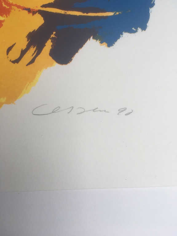 Henk van Vessem - zeefdruk - zonder titel. kopen? Bied vanaf 1!