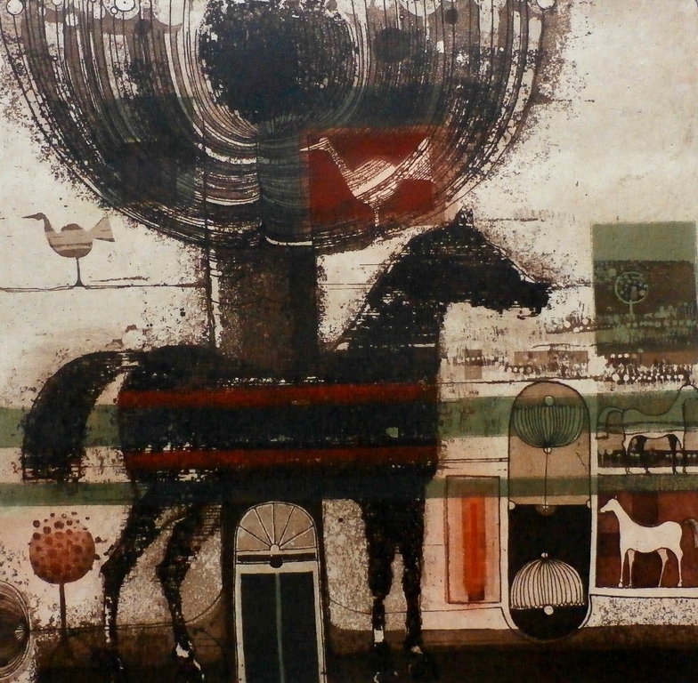 Anne Huitema - ets - 1977 verkocht voor € 40!