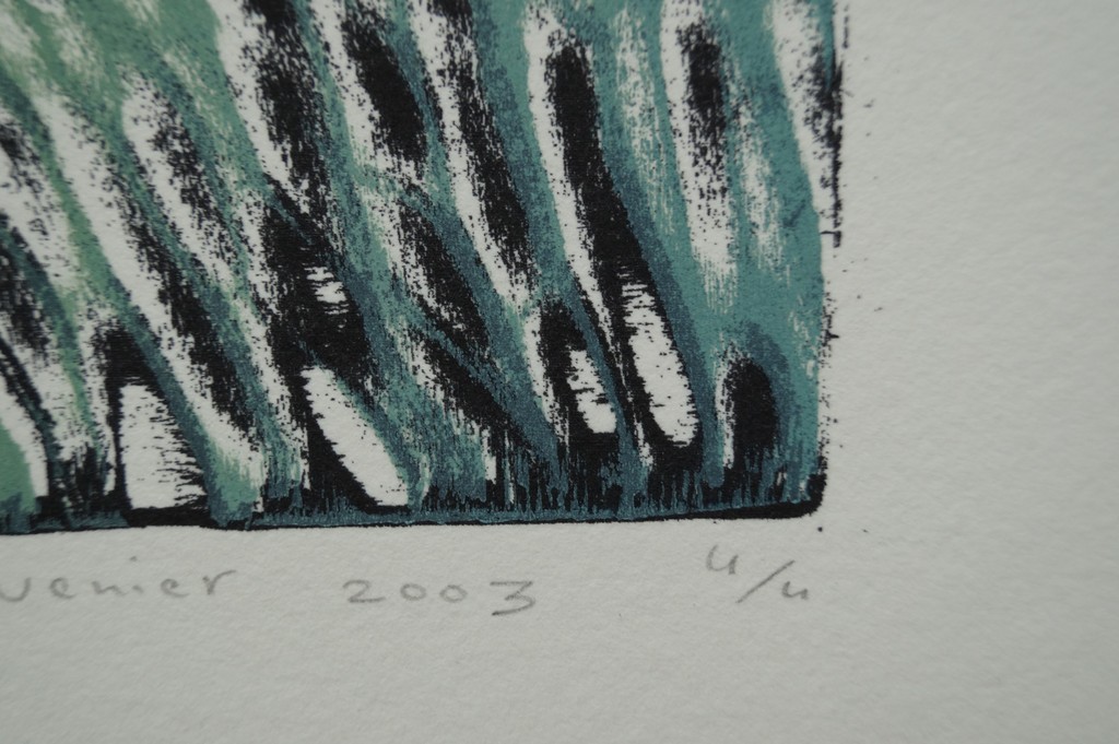 Daniel Tavenier - gesigneerde  ets - Naar Rodin: Kop III  kopen? Bied vanaf 1!