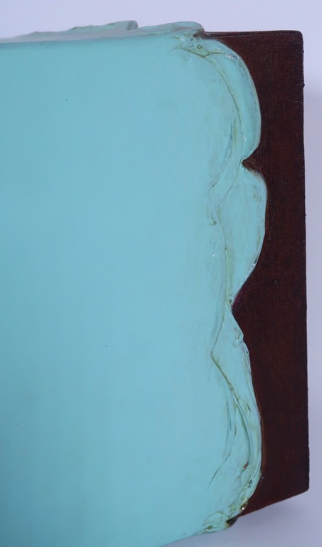 Ronald Ruseler: Wandobject, Acryl op hout, Het 3e land (Totem) kopen? Bied vanaf 80!