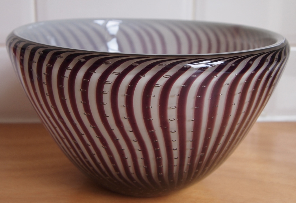 Rosenthal - Dubbelwandige glazen schaal uit de serie "Dewdrop" kopen? Bied vanaf 55!