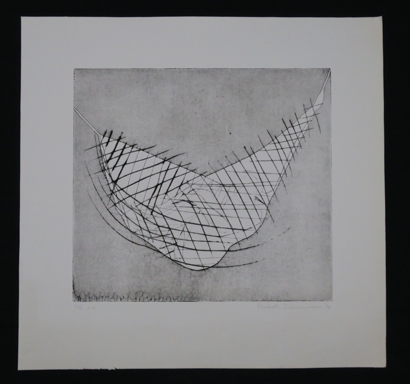 Elsbeth Zimmerman: Ets en aquatint, Zonder titel kopen? Bied vanaf 1!
