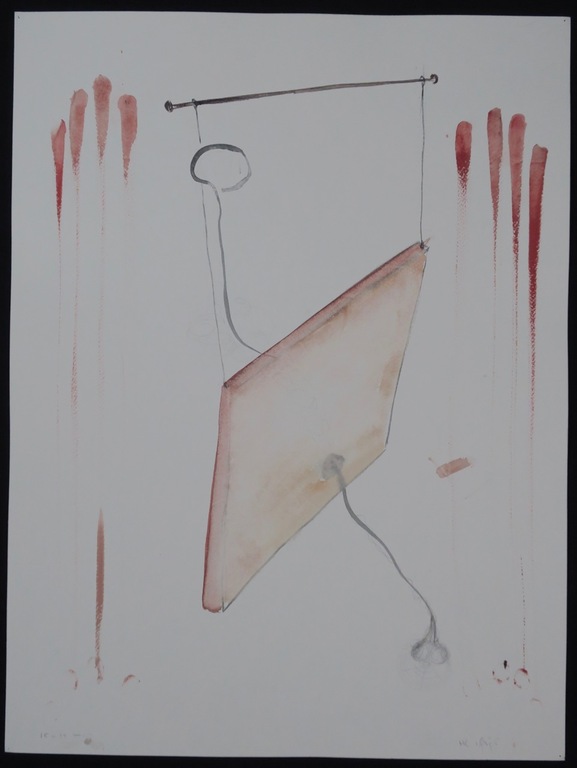 Hans Kuijs: Aquarel, Z.T. kopen? Bied vanaf 1!