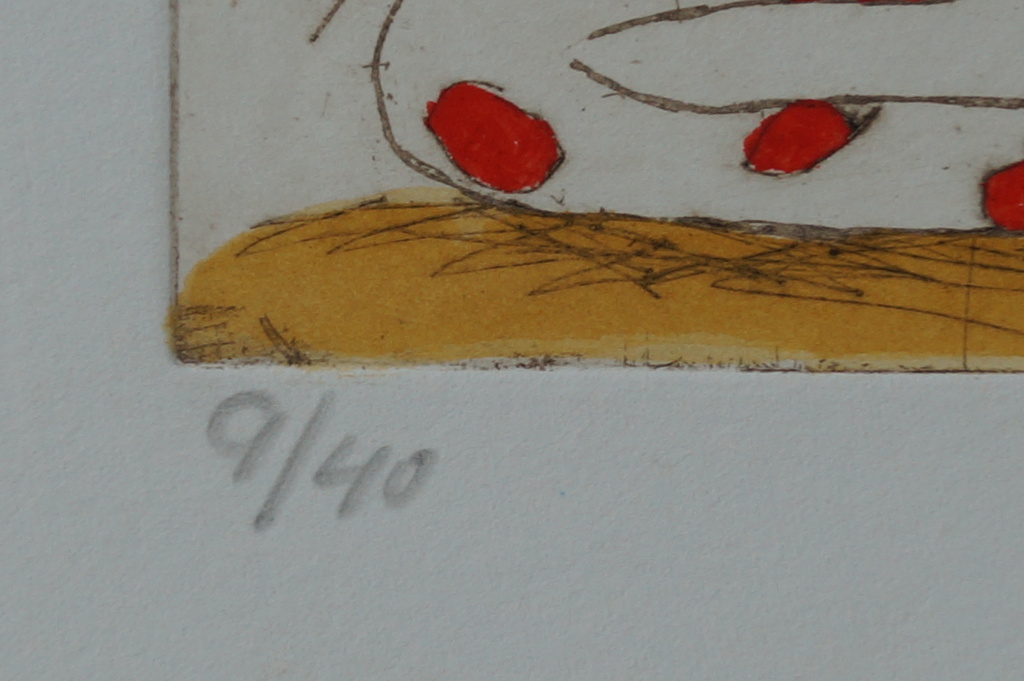 Johm Lie a Fo - gesigneerde zeefdruk - 1992  kopen? Bied vanaf 1!