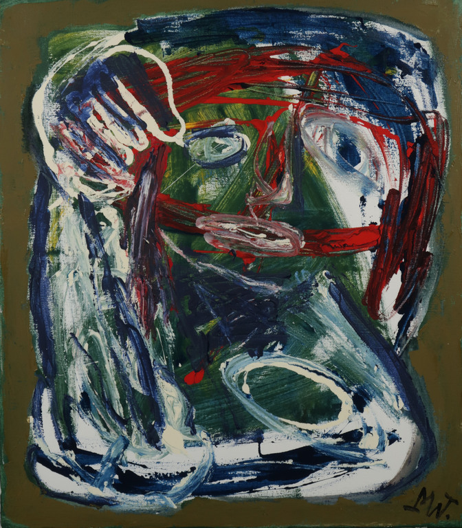 Martin van Wordragen: Olieverf op doek, Jungle meisje - Ingelijst kopen? Bied vanaf 750!