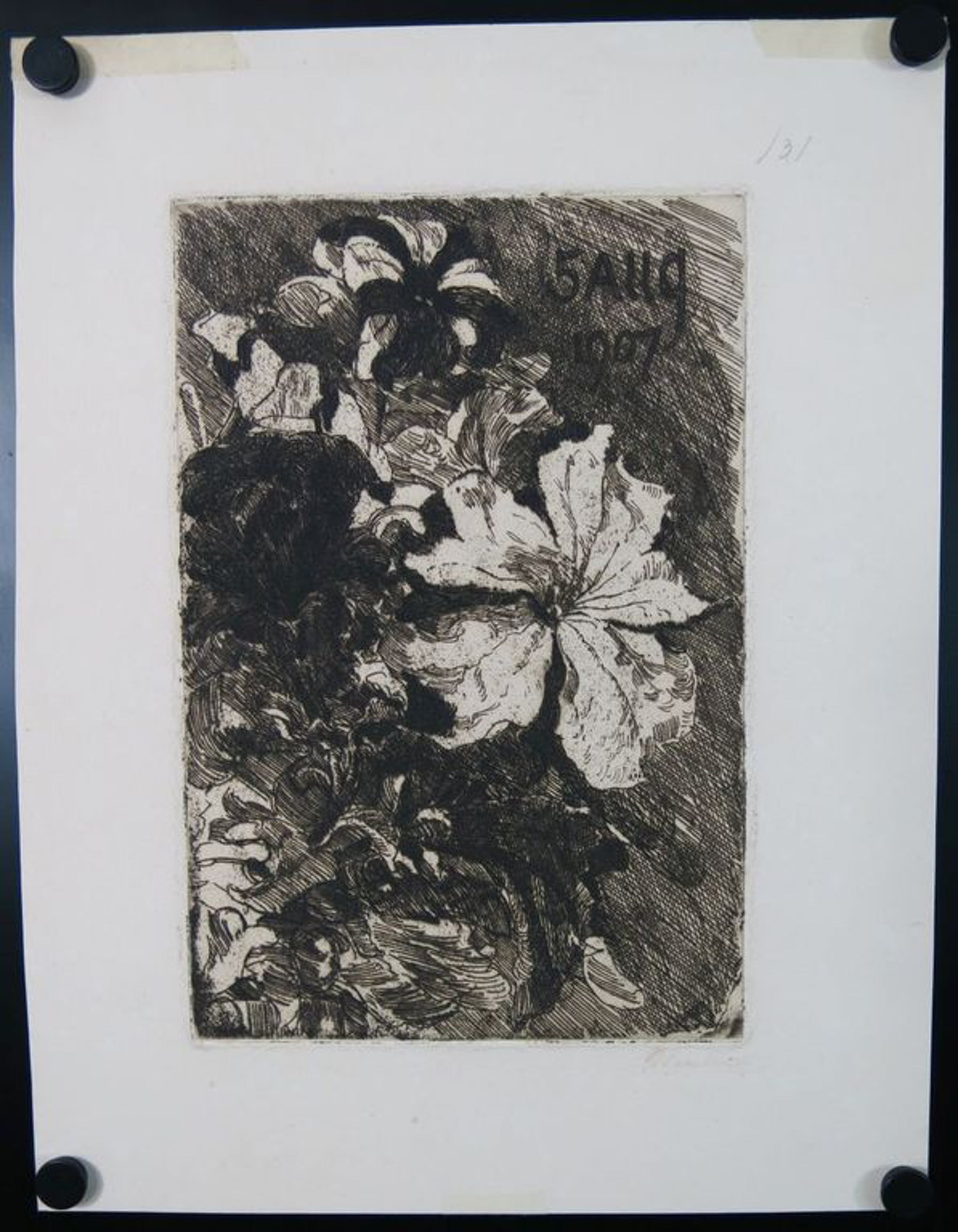 Barbara Elisabeth van Houten Barbara Elisabeth van Houten Ets