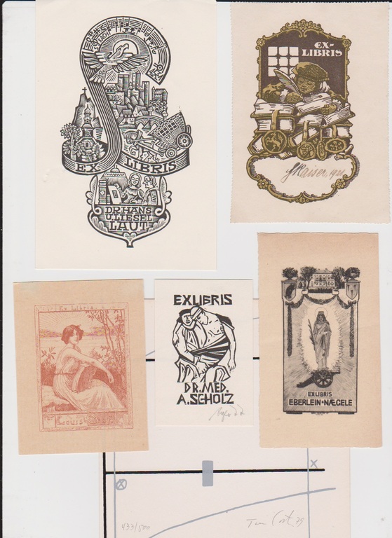 Costa e.a: Lot van zes kunstwerkjes, o.a. 19e eeuw, Diverse voorstellingen kopen? Bied vanaf 10!