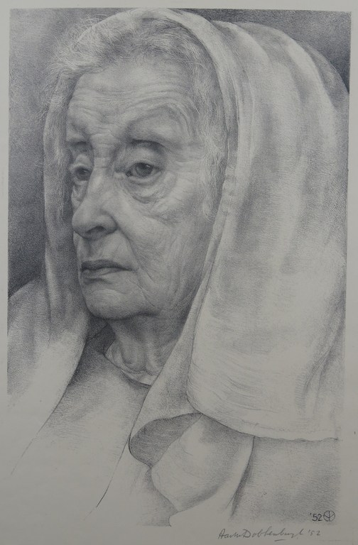 Aart van Dobbenburgh: Litho, Non verkocht voor € 81!
