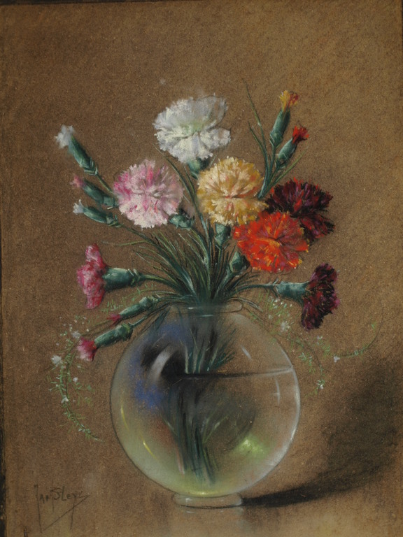 Jan Bleijs : Pastel , Bloemstilleven – gesigneerd – ca 1925 kopen? Bied vanaf 1!