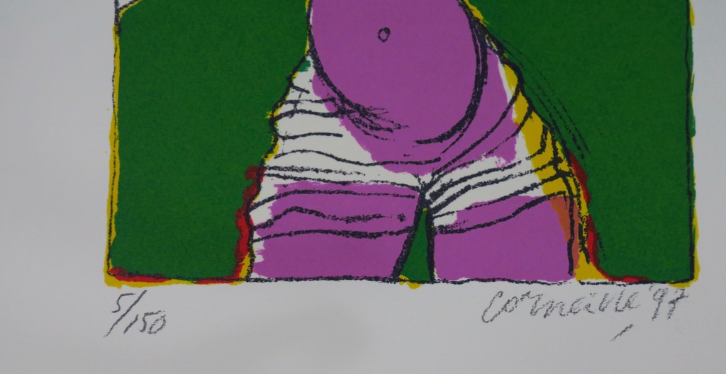 Corneille: Portfolio met 3 zeefdrukken, L'amour au jour le jour kopen? Bied vanaf 220!