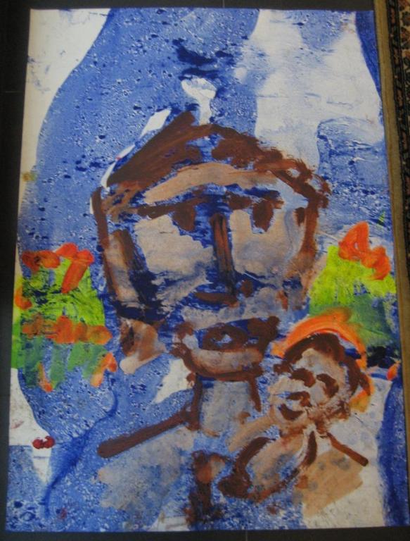 THEO NIERMEIJER Gemengde techniek op karton kopen? Bied vanaf 50!