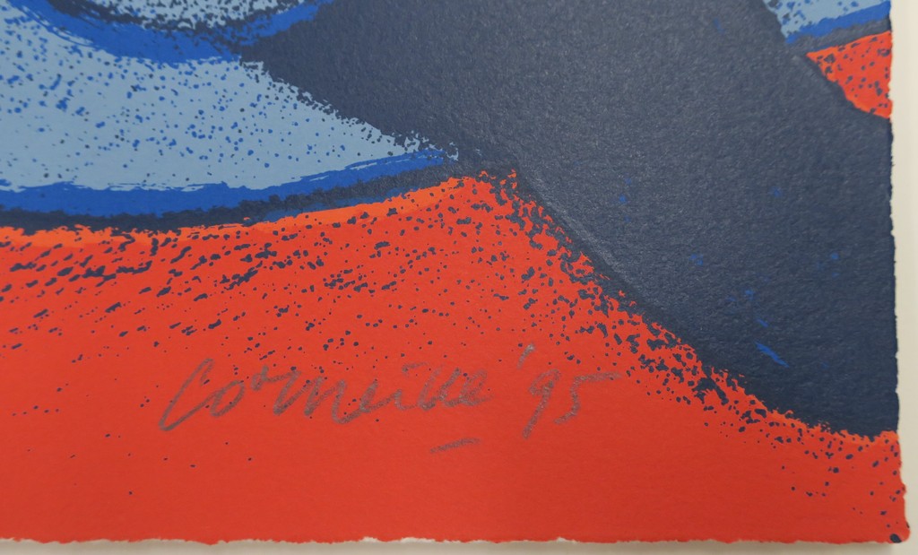 Corneille: Zeefdruk, Grande terre a l'arc-en-ciel (Groot) kopen? Bied vanaf 350!