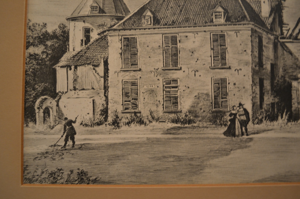 Prent van Hugo Prahl, getiteld "Kasteel Wisch" kopen? Bied vanaf 1!