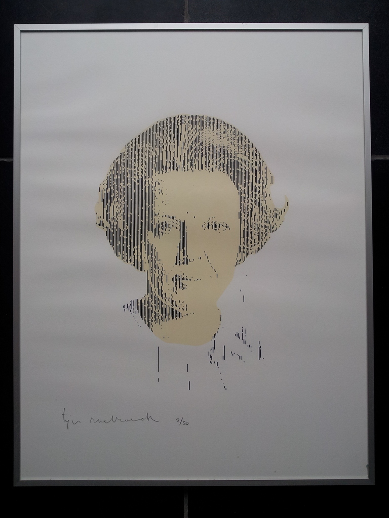 Tijn Roebroeck Gesigneerde Zeefdruk Beatrix Ingelijst Oplage 50 Ex kopen? Bied vanaf 1!