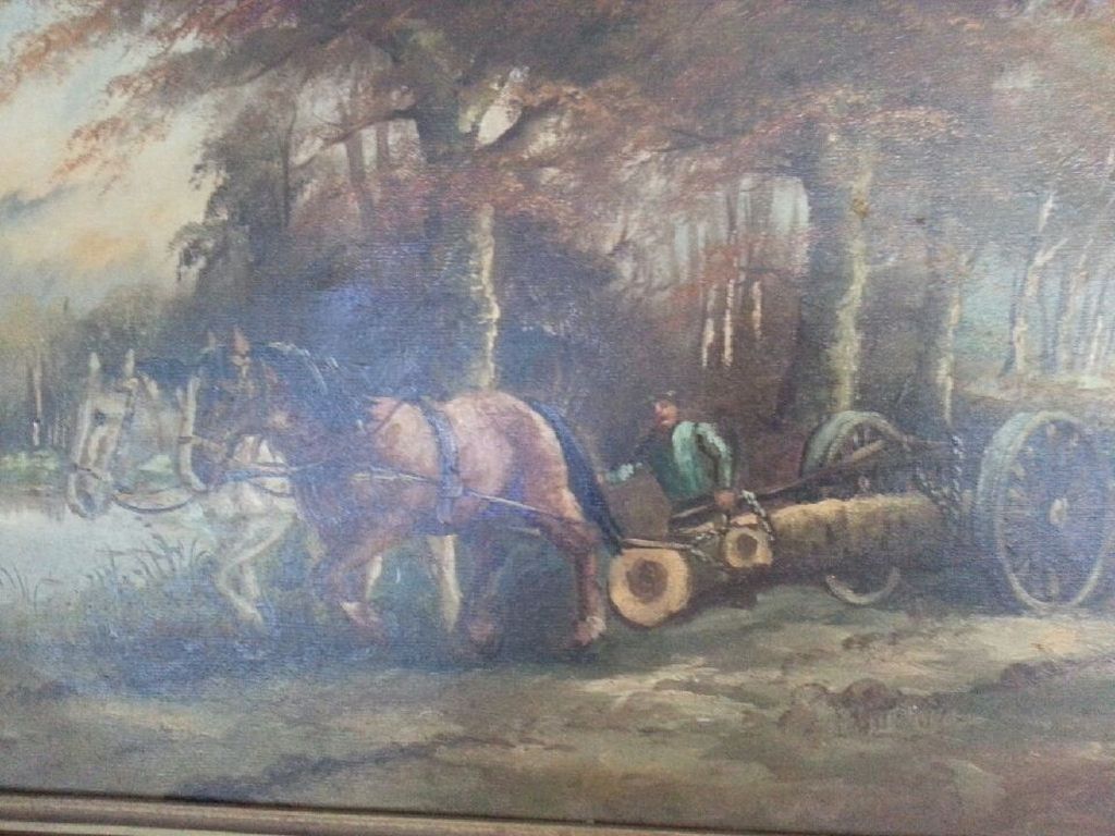 Oud onbekend werk. olieverf op doek. kopen? Bied vanaf 1!