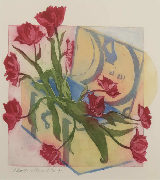 Willemien Holterman: Ets, Z.T. II - Ingelijst kopen? Bied vanaf 1!