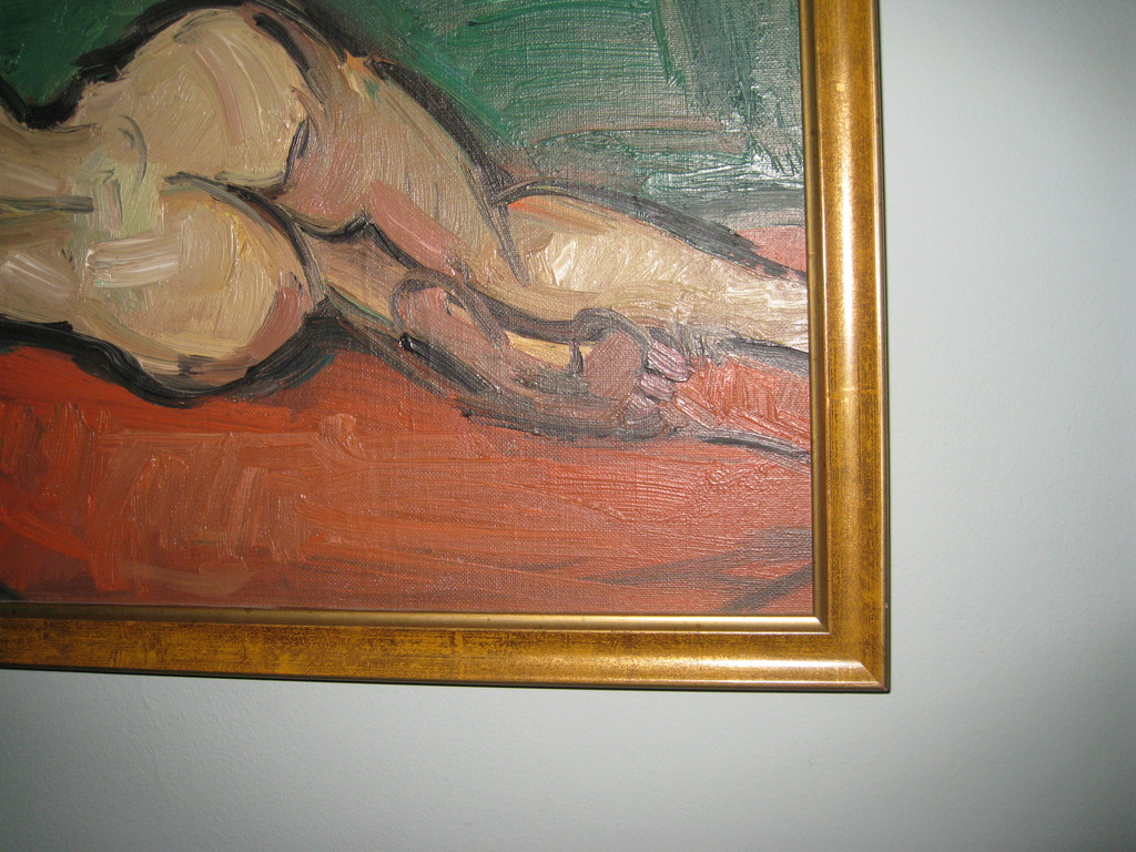 Impressionistisch vrouwelijk naakt . ongesigneerd kopen? Bied vanaf 100!