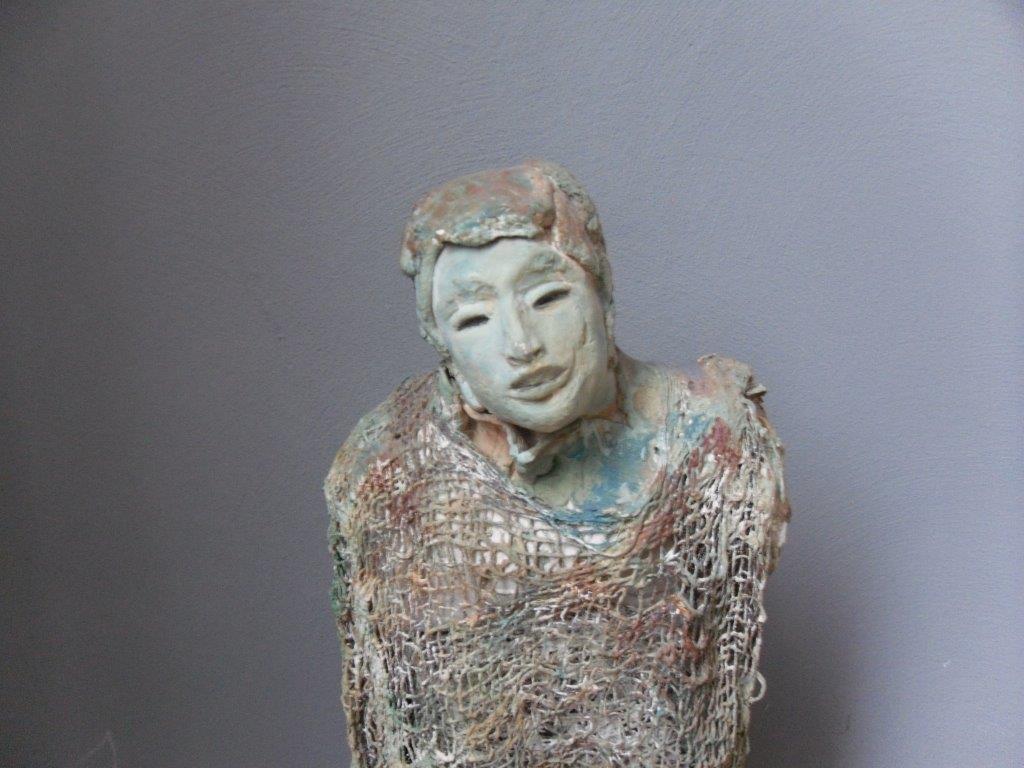 Keramieken beeld van Franca Russ - Muller Jabusch verkocht voor € 150!