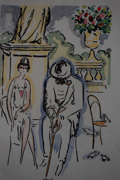 Kees van Dongen - Pochoir uit La Garconne - Het Rustmoment kopen? Bied vanaf 150!