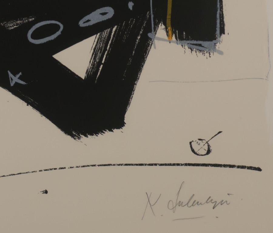 Kees Salentijn: Zeefdruk, Z.T. - Ingelijst (Groot) kopen? Bied vanaf 40!