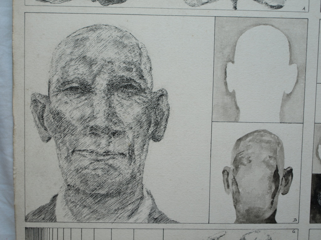Walter Barten : Tekening O.I. inkt , Ontwerp – gesigneerd – ca 1980 kopen? Bied vanaf 1!
