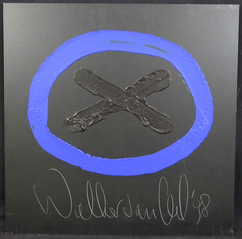 Walter van Oel: Acryl op mdf-plaat, Z.T. kopen? Bied vanaf 100!