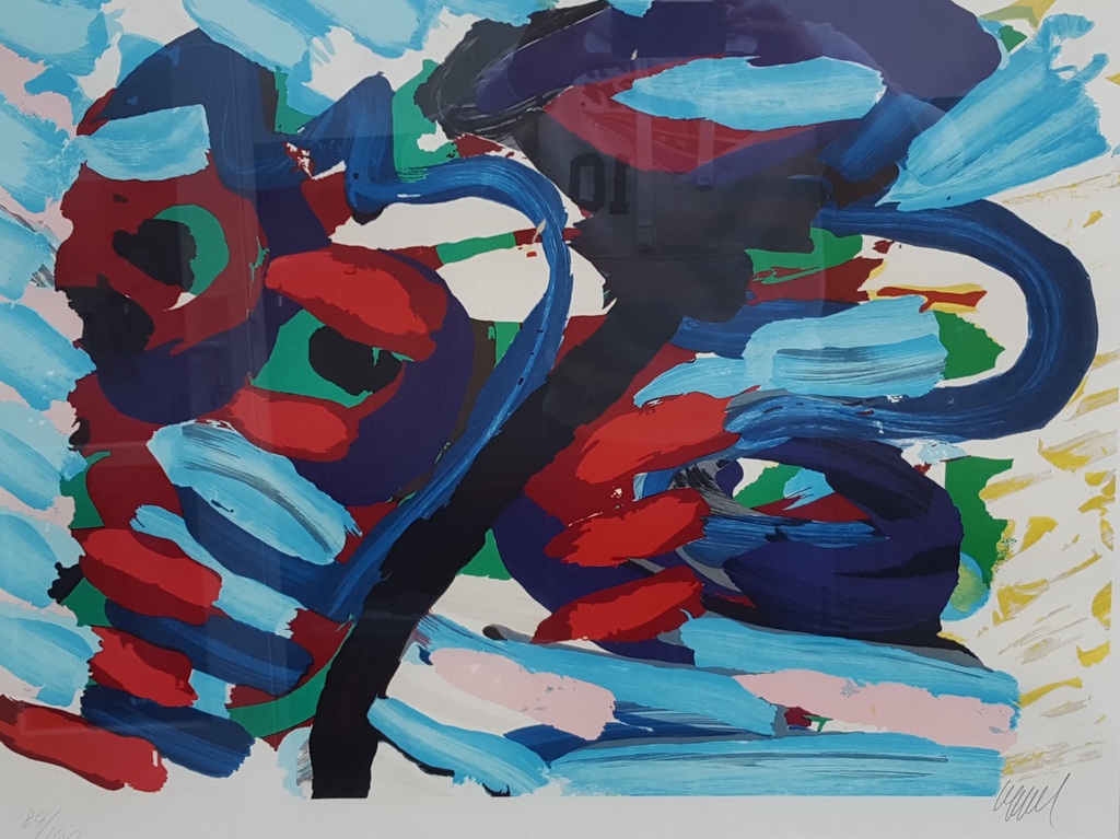 Karel appel - Laatste keer aangeboden, mooie lijst verkocht voor € 569!