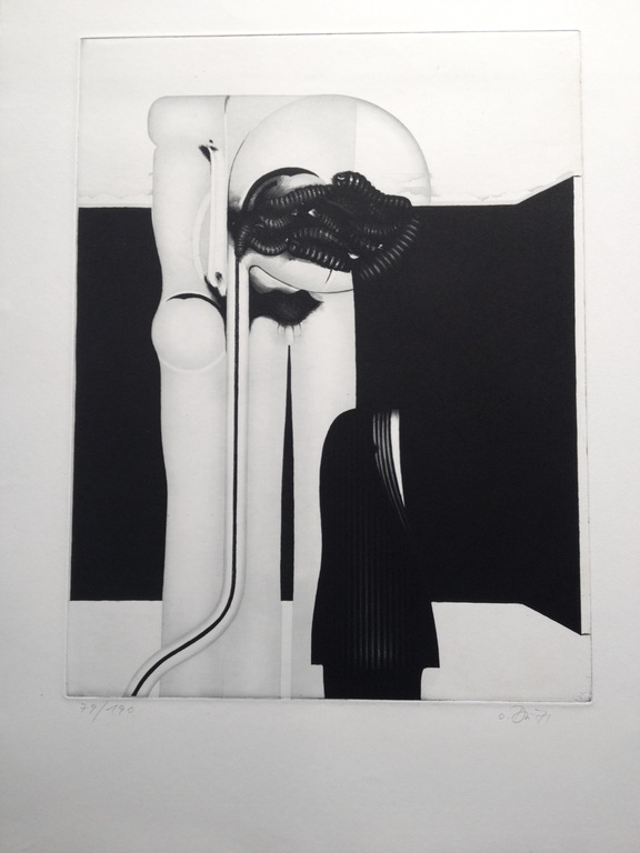 Gerd van Dülmen, ets, Z.T. Prent 190, 1971 kopen? Bied vanaf 29!