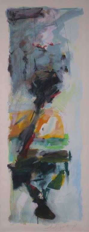 Richard Smeets: Zeefdruk, Zonder titel I - Ingelijst (Groot) kopen? Bied vanaf 40!