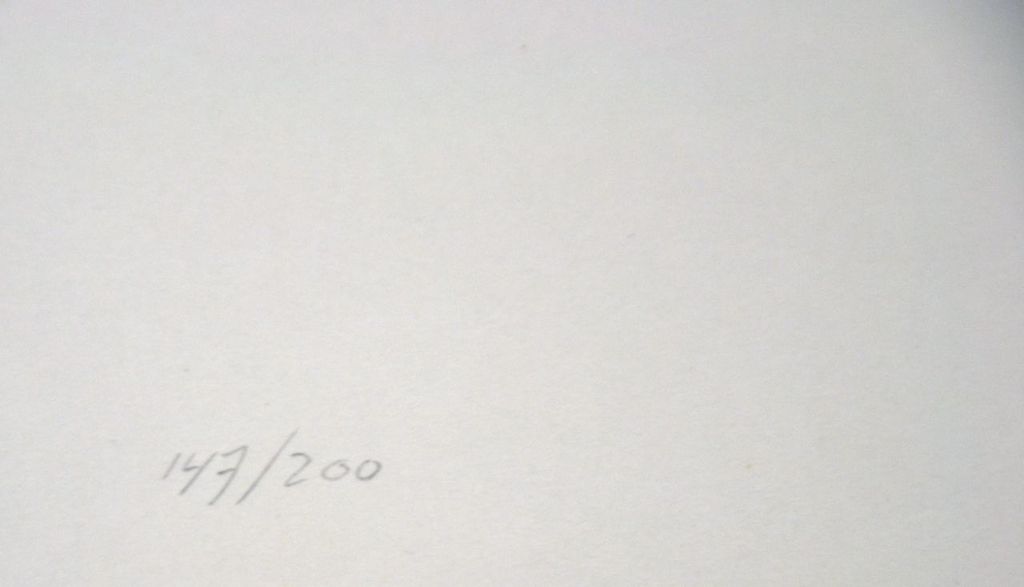 Bob Bonies: Zeefdruk. Abstracte compositie kopen? Bied vanaf 100!