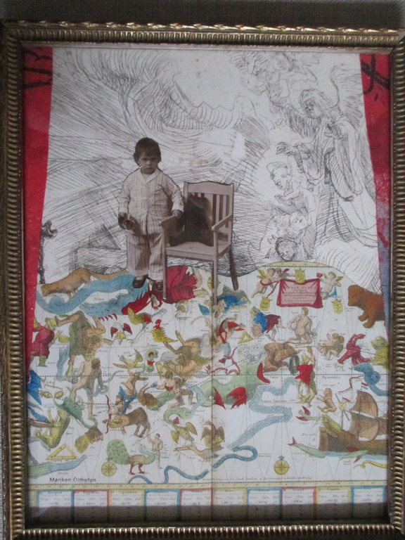 Mariken Oltheten, ingelijste collage, "Dromen" 2010 kopen? Bied vanaf 30!