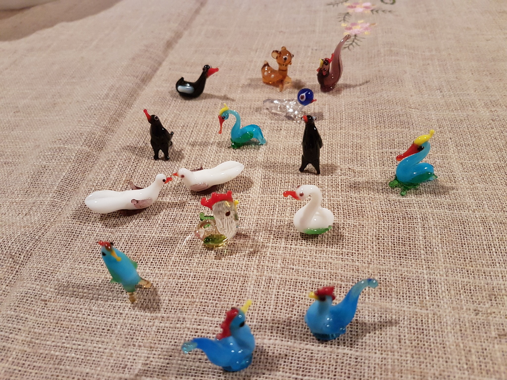 Murano glas-Venezia Miniature anni 60 -15 pz-set 02 kopen? Bied vanaf 1!