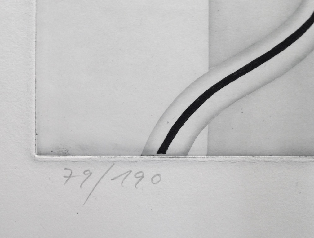 Gerd van Dülmen, ets, Z.T. Prent 190, 1971 kopen? Bied vanaf 29!