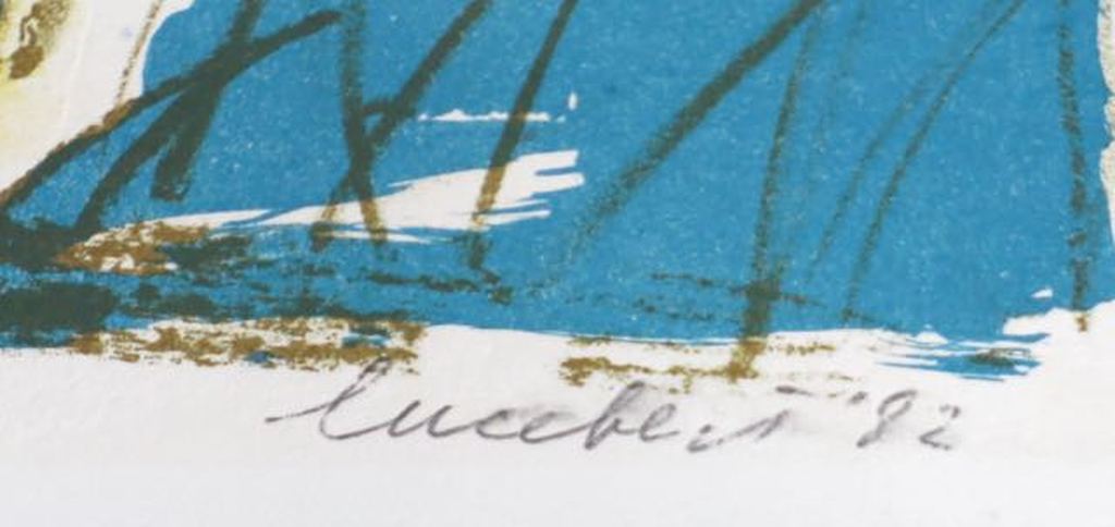 Lucebert: Litho, Archivarische pseudovitaliteit kopen? Bied vanaf 100!