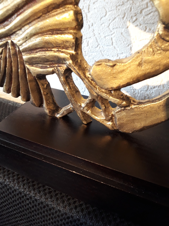 Corneille sculptuur groot Chat Amoureaux de l'Oiseau kopen? Bied vanaf 850!