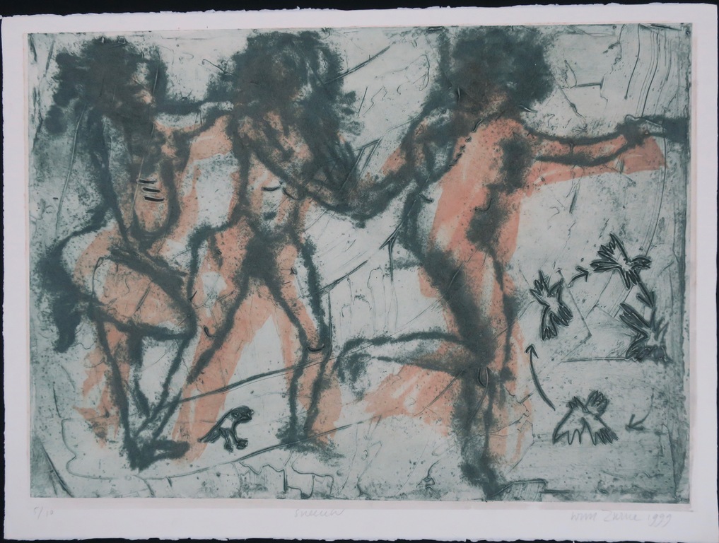 Wim Zurne: Ets, Sneeuw verkocht voor € 35!