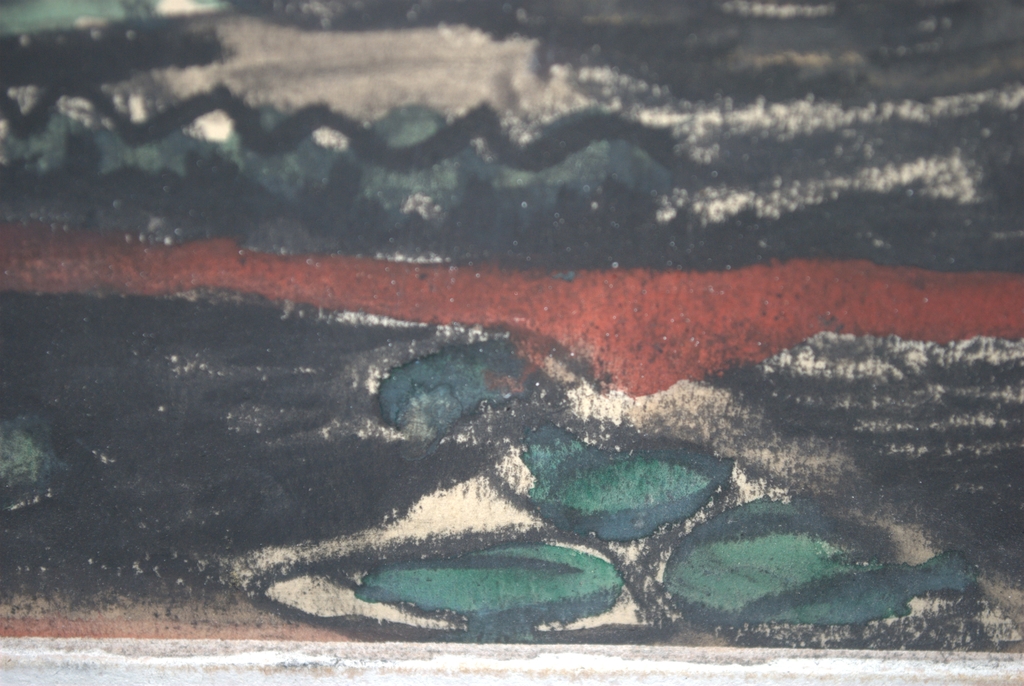  boerderij bij een akker - gemengde techniek  kopen? Bied vanaf 275!