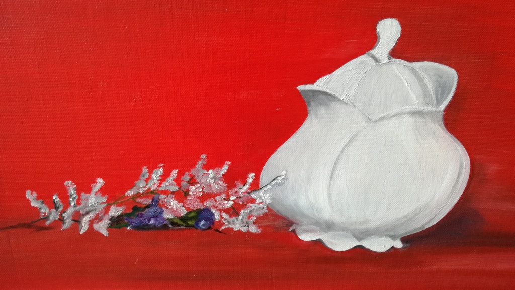 Onbekend kunstenaar, Olieverf op paneel, Stilleven kopen? Bied vanaf 1!