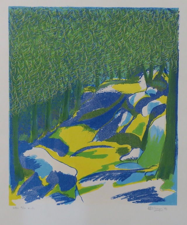 Ami Bernard Zillweger: Litho, Stampa II - Ingelijst kopen? Bied vanaf 1!