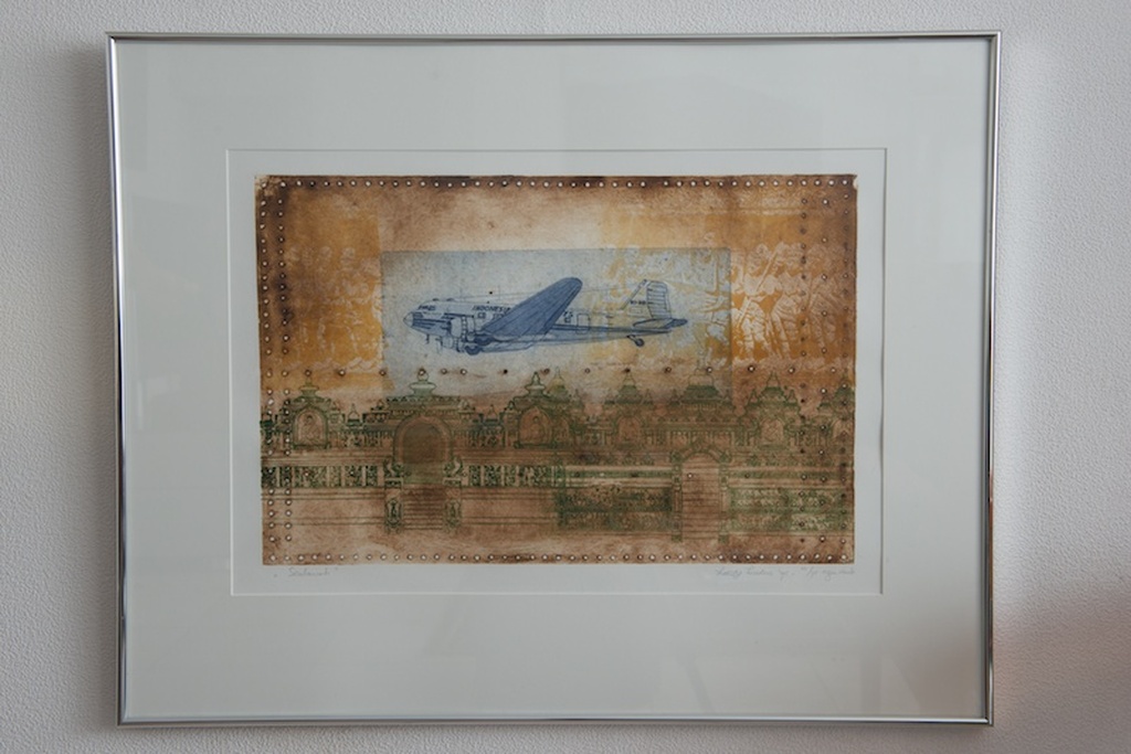 Leentje Linders, ets, Seulawah 1995 verkocht voor € 50!