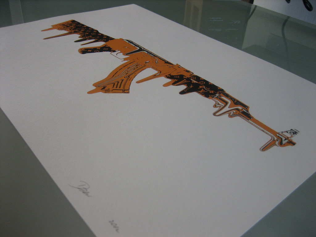 DEATH NYC Limited Edition Art print Graffiti Signed "AK Drip O" 2012 kopen? Bied vanaf 1!