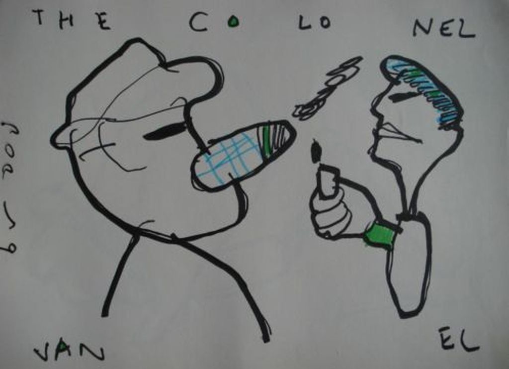 Herman Brood tekening origineel: Elvis verkocht voor € 175!