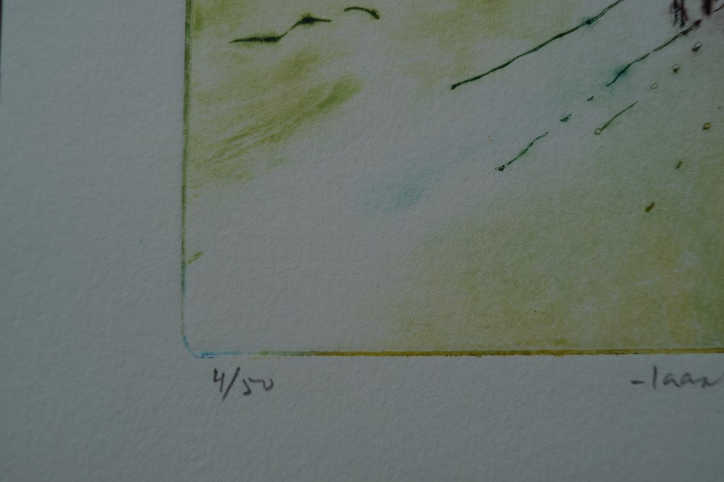 Gerart Kamphuis - Laantje - gesigneerde ets - 2005 kopen? Bied vanaf 1!