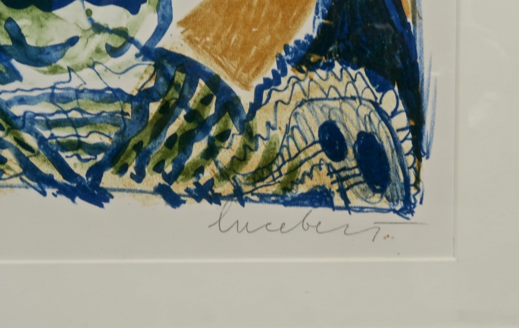 Lucebert: Litho, Zonder titel - Ingelijst kopen? Bied vanaf 140!
