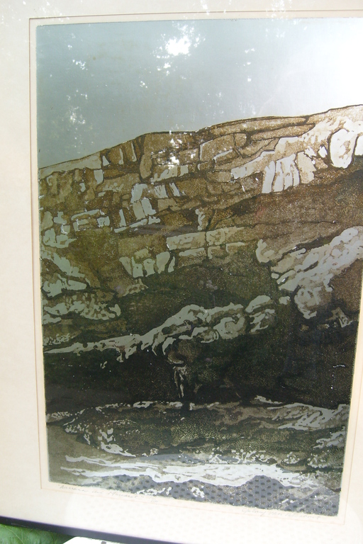 Antony van lieshout, ets op all.folie,Baranco del Muscarat kopen? Bied vanaf 25!